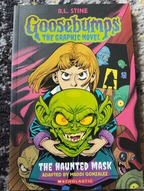 Scholastic Goosebumps The Haunted Mask Graphic Novel And Dr Death Book